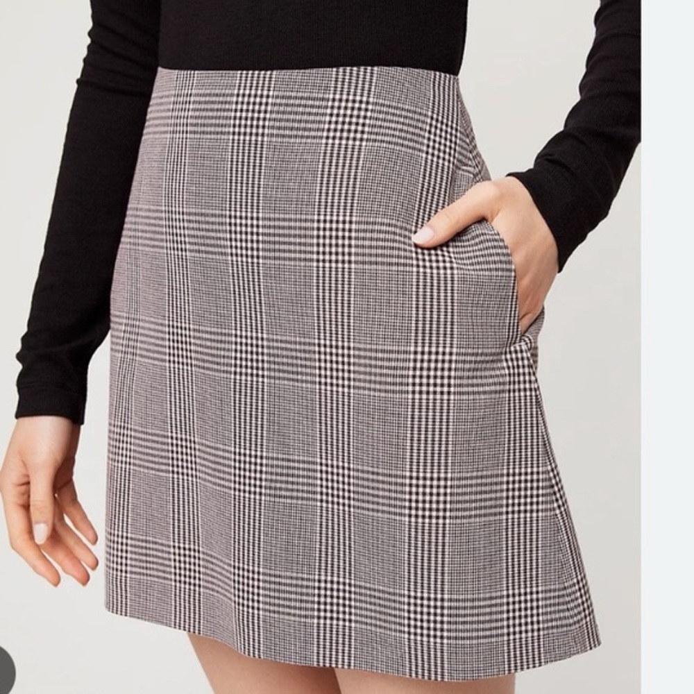 Wilfred Renee Plaid Mini Skirt - Cairo Gold